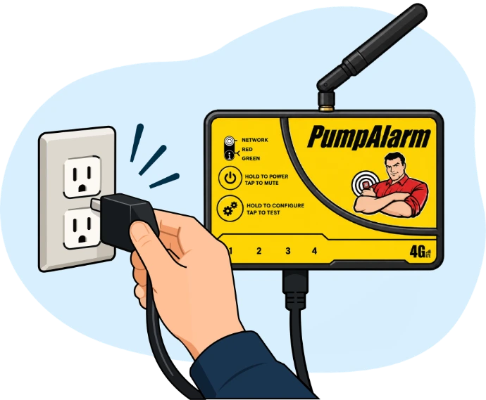 Unplug Pumpalarm